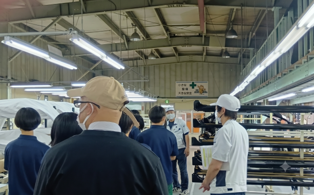 一関修紅高校会社見学会